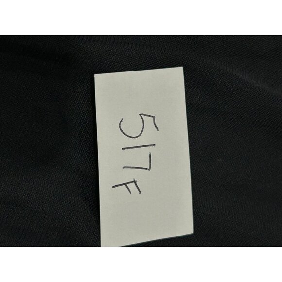 Exquisite Form Womens Black Lace Nylon Long Sleeveless Nightgown Size Medium - Picture 7 of 7